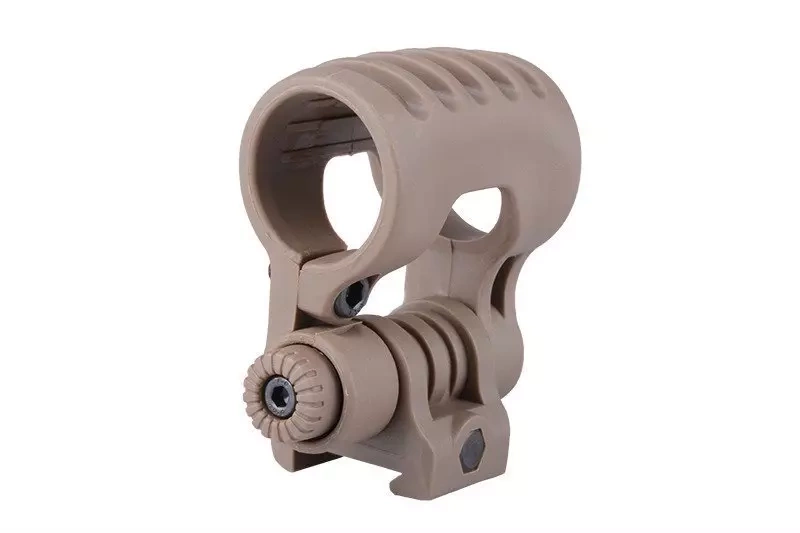 Ajustable montura antorchas en RIS 22mm - tierra oscura
