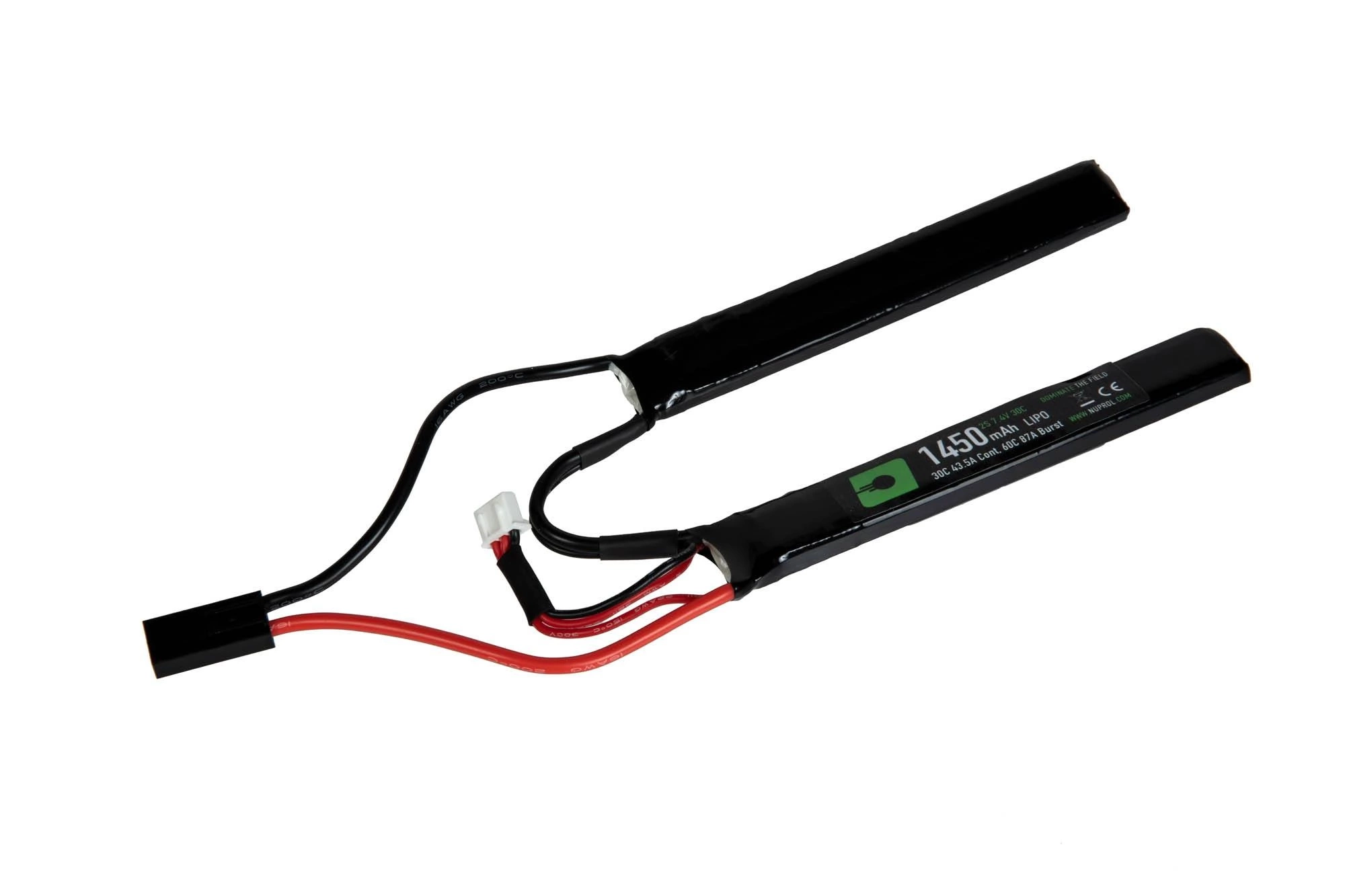 Batería LiPo 1450mAh 7.4V 25C - bipartita