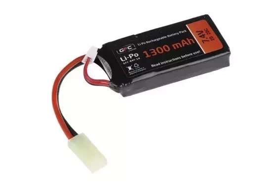 Batería LiPo 7,4V 1300mAh 20/40C