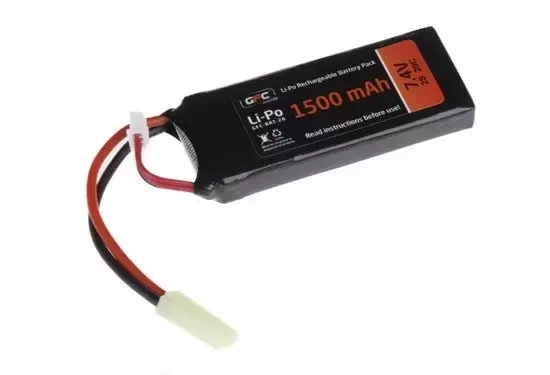 Batería LiPo 7,4V 1500mAh 20/40C