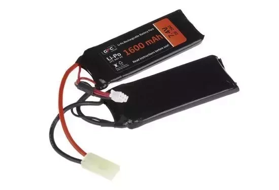 Batería LiPo 7,4V 1600mAh 20/40C de 2 módulos