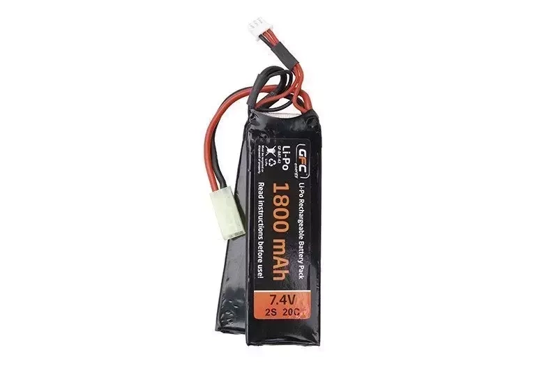 Batería LiPo 7,4V 1800mAh 20/40C de 2 módulos