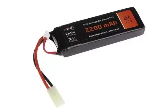 Batería LiPo 7,4V 2200mAh 25/50C