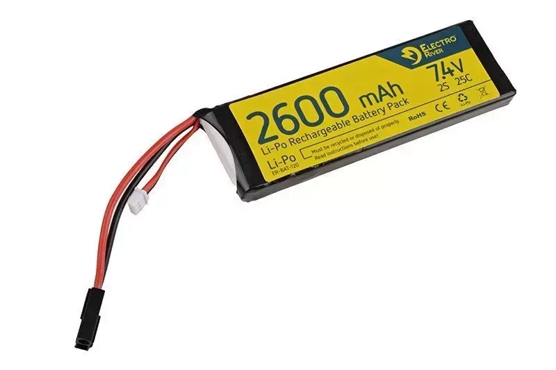 Batería LiPo 7,4V 2600mAh 25/50C
