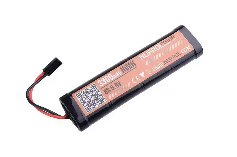 Batería recargable NiMH 9,6 V 3300 mAh - Tipo grande