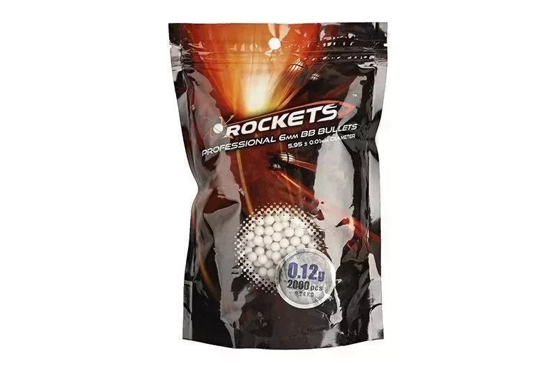 Bolas  0.12g Rockets Professional 2000 uds