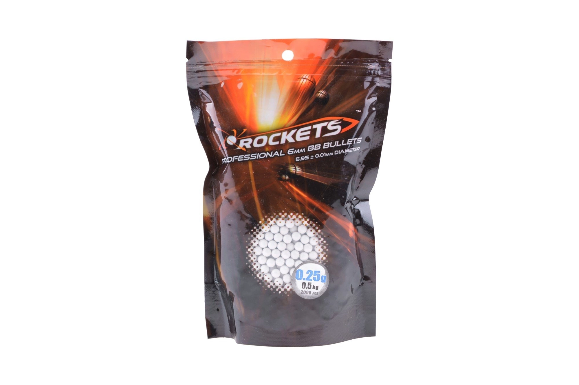 Bolas  0.25g Rockets Professional 2000 uds