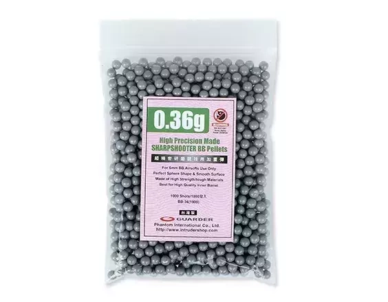 Bolas  0.36g Guarder 1000 uds