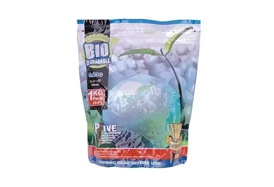 Bolas biodegradables 0.20g G&G 5000 uds