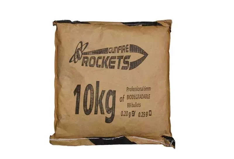 Bolas biodegradables 0.20g Rockets Professional 10 kg