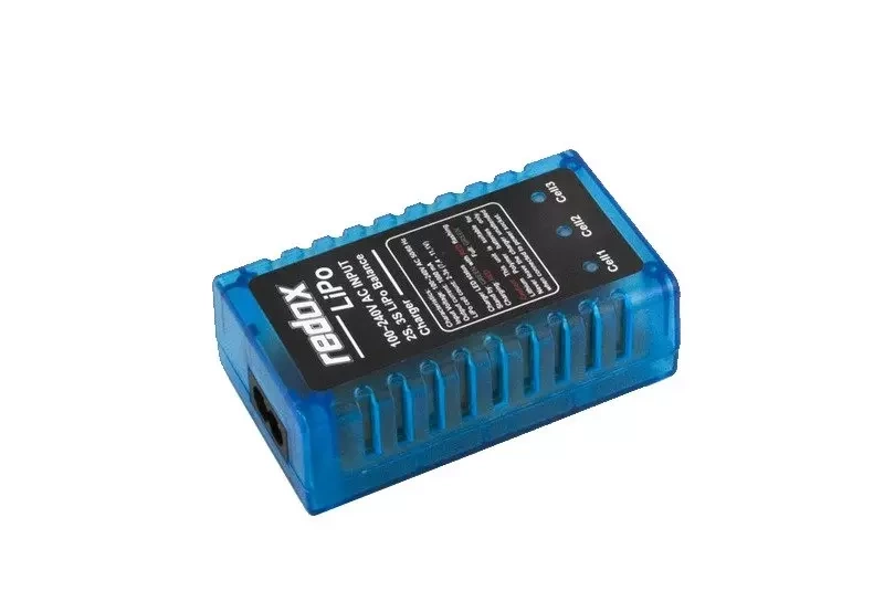 Cargador LiPo REDOX 230V con microprocesador y equilibrador