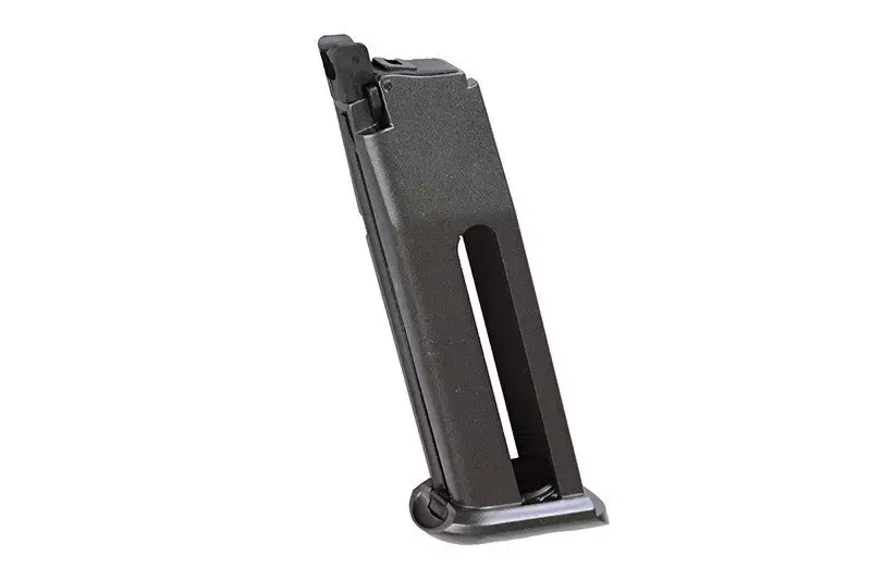 Cargador de munición CO2 17 bolas para armas de airsoft de tipo CZ75 KWC