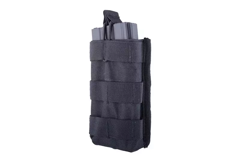 Cargador de tejas simple - negro