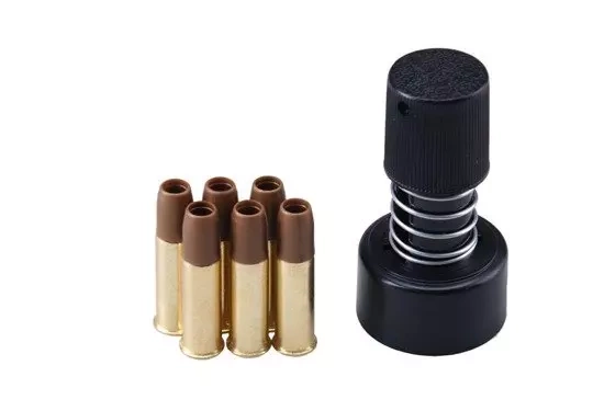 Cargador rápido para revolvertipo Dan Wesson