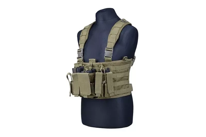Chaleco táctico Scout Chest rig - verde oliva