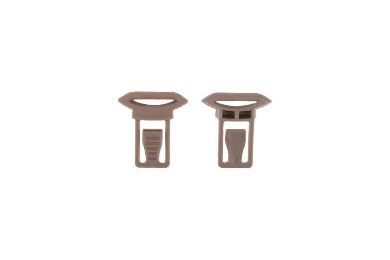 Clip on monturau goggles (19mm) - tan