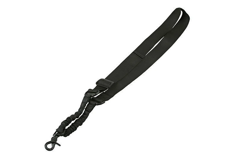 Correa punto Bungee de un punto - negro