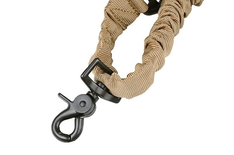 Correa punto Bungee de un solo punto - bronceado