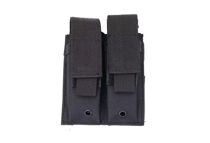 Doble pouch para pistola - negro