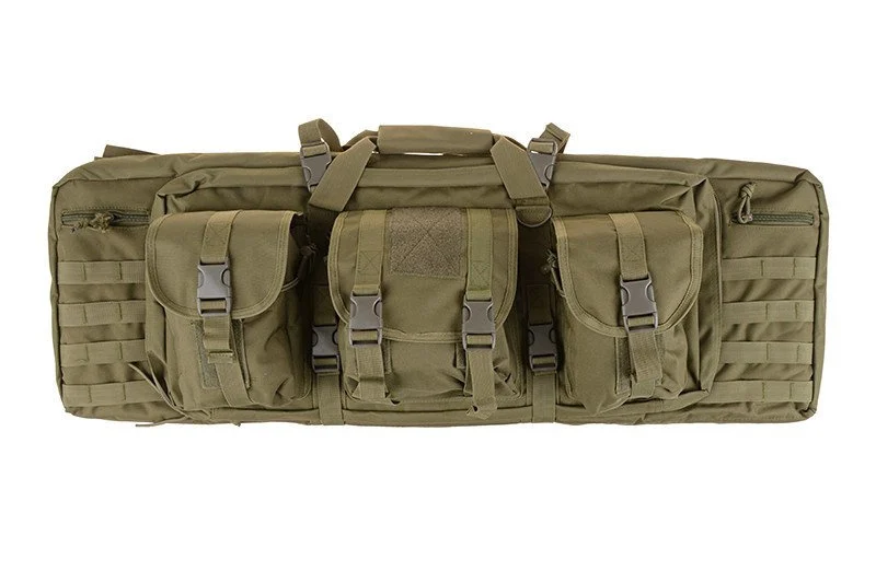 Funda doble para arma 90cm  - verde oliva