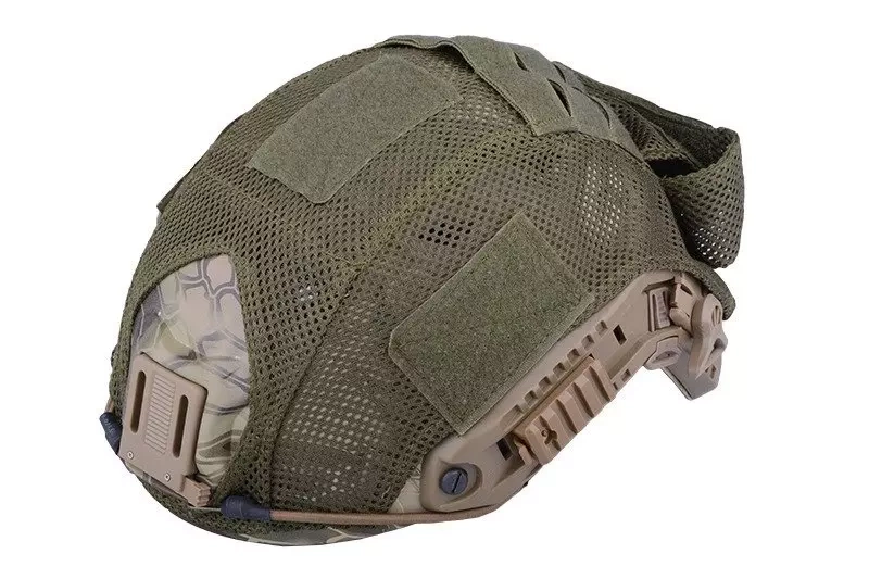 Funda para el casco tipo FAST - verde oliva