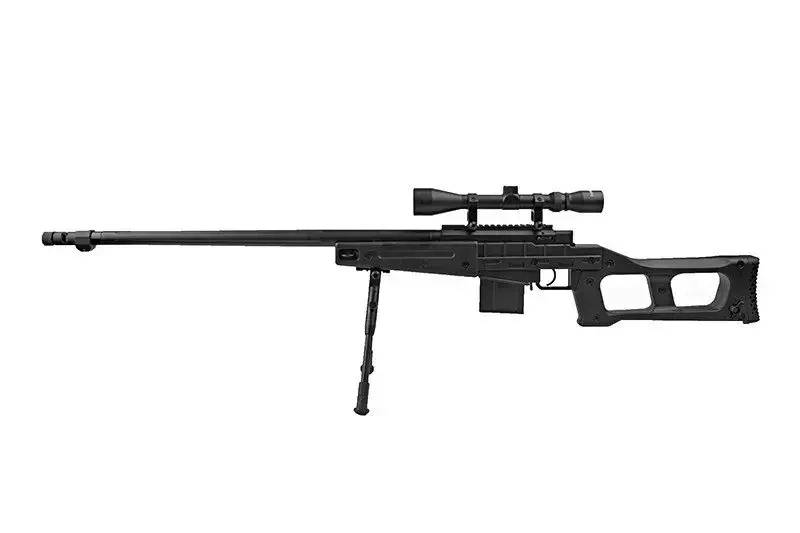Fusil de airsoft rifle de francotirador MB4409D - con mira y bípode