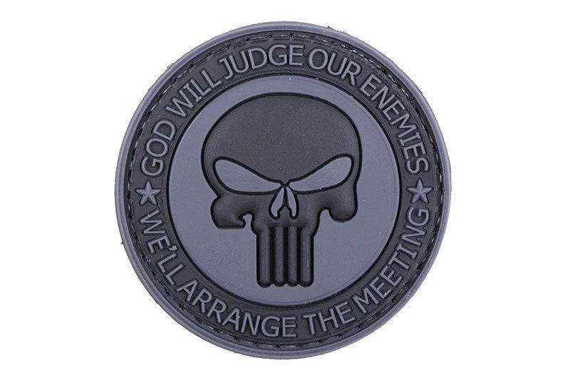 Galón 3D - God Will Judge Our Enemies - negro