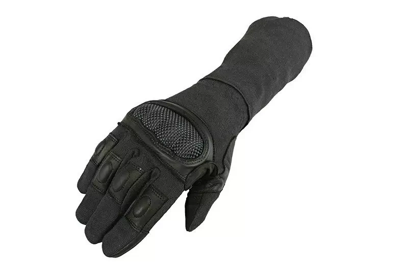 Guantes tácticos Breacher Armored Claw Negro