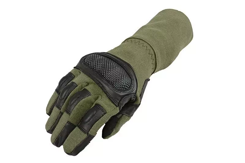 Guantes tácticos Breacher Armored Claw Oliva