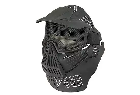 Máscara completa Ultimate Tactical Guardian V2 - Negro