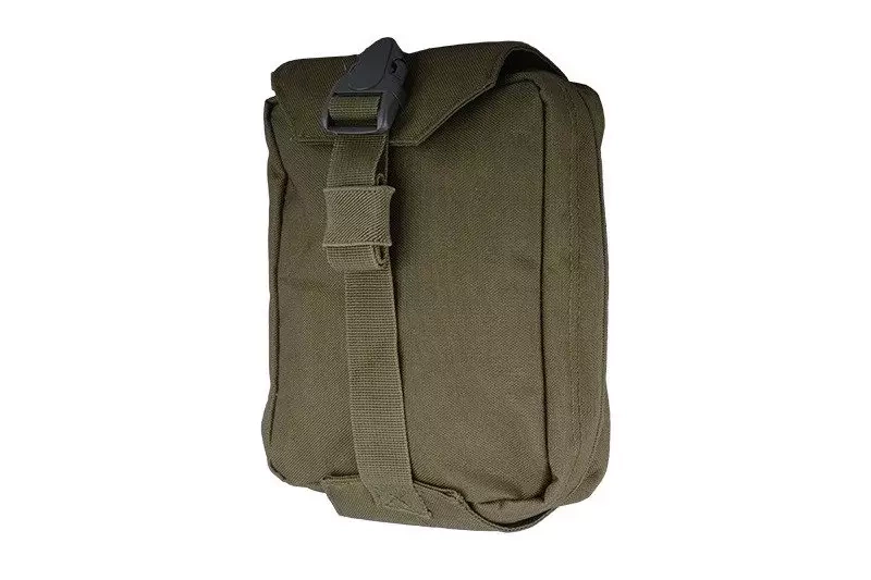 Médico rasgado - verde oliva