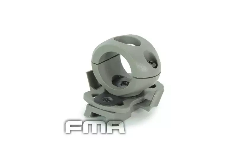 Montura antorchas para cascou 0,83' / 21 mm - verde follaje