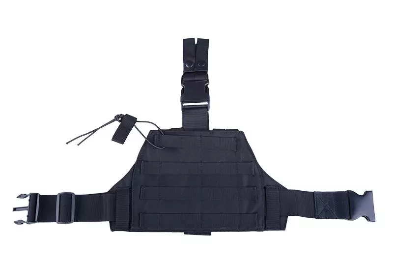 Panel del muslo MOLLE - negro