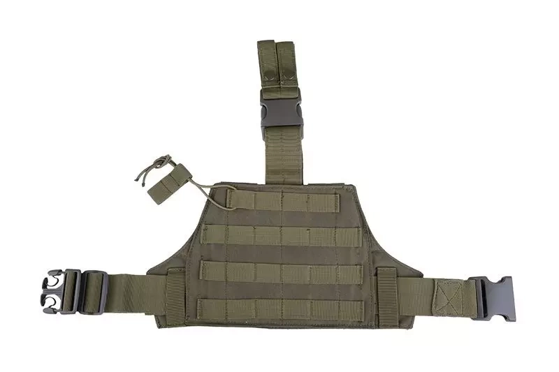 Panel del muslo MOLLE - verde oliva