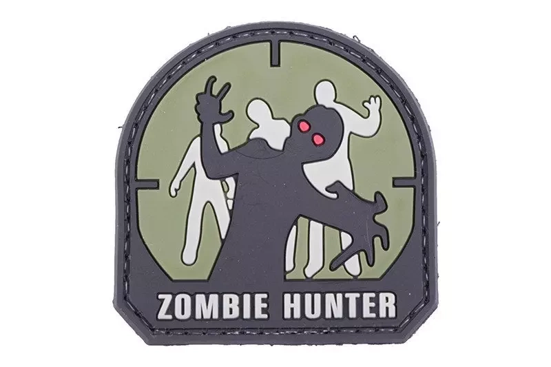 Parche 3D - Cazador de Zombis - aceituna