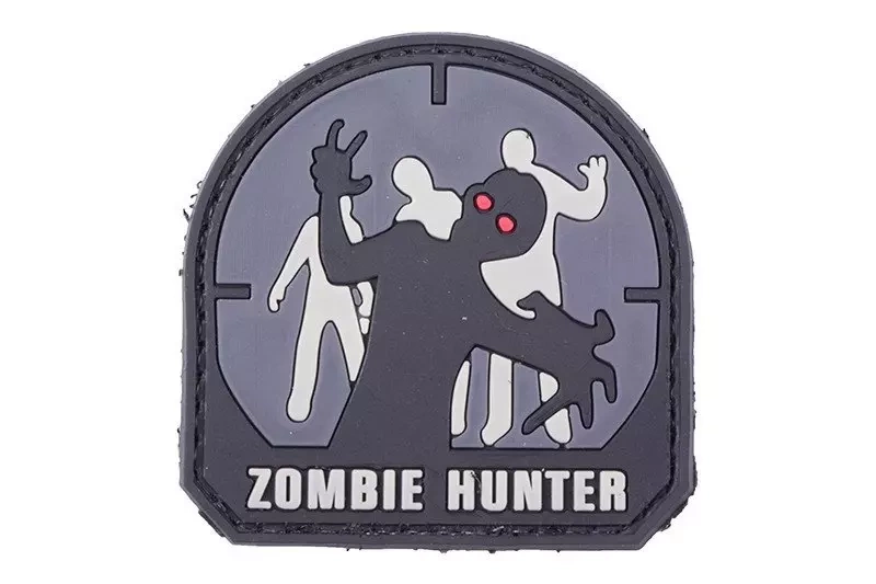 Parche 3D - Cazador de zombis - negro