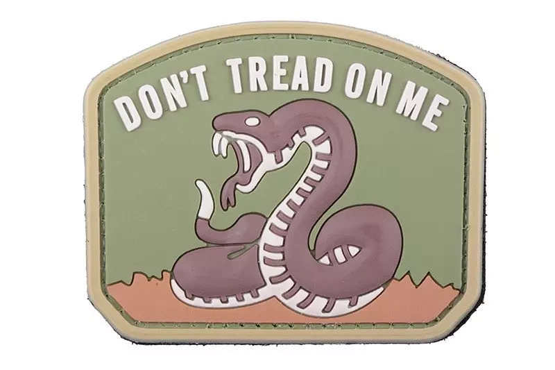 Parche 3D - Don't Tread On Me - coyote