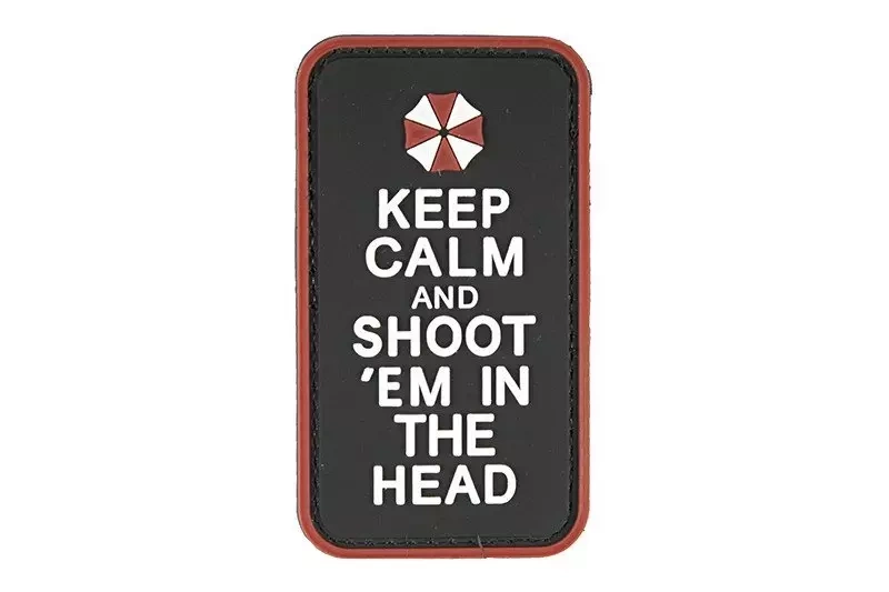 Parche 3D - Keep Calm And Shoot