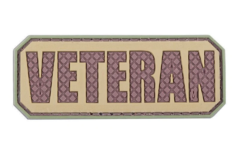 Parche 3D - Veterano - aceituna