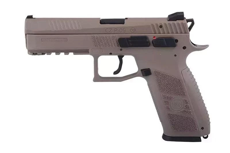 Pistola de airsoft CZ P-09 - tierra oscura