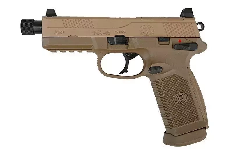 Pistola de airsoft FN FNX .45 - bronceado