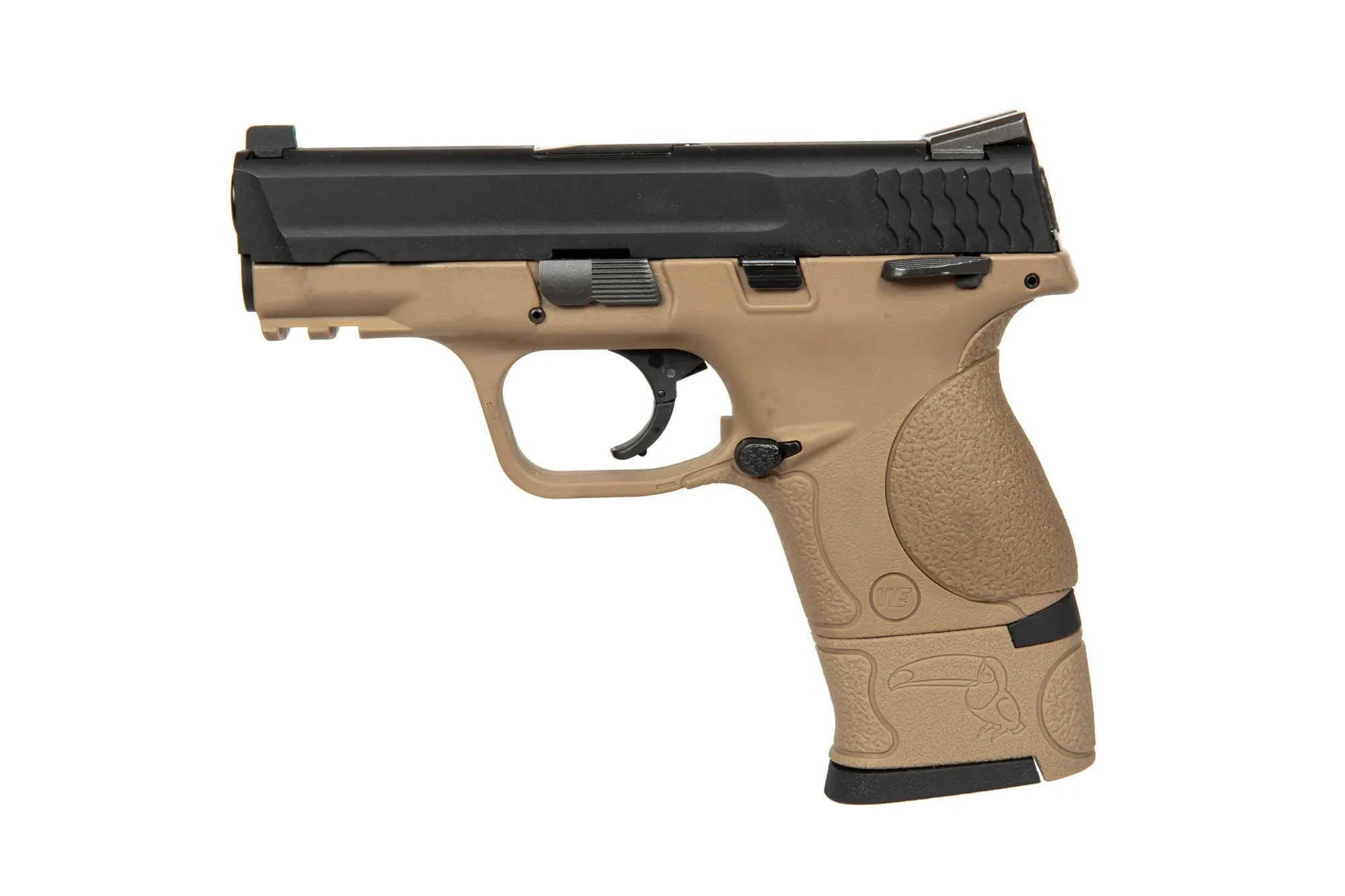 Pistola de airsoft WE-BB-001 - BRONCEADO
