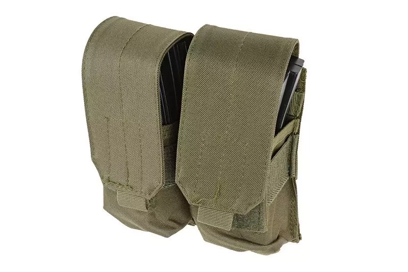Pouch doble M4/M16 - verde oliva