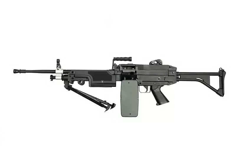 Réplica de ametralladora H.M.G. MK1 - negra