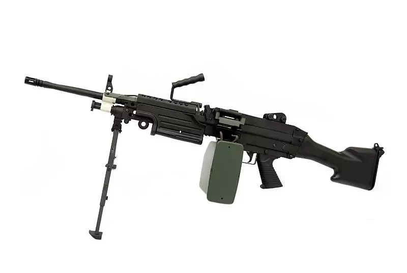 Réplica de la ametralladora H.M.G. MK2 - negra