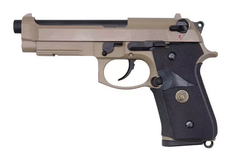 Réplica de la pistola M9A1 - color canela