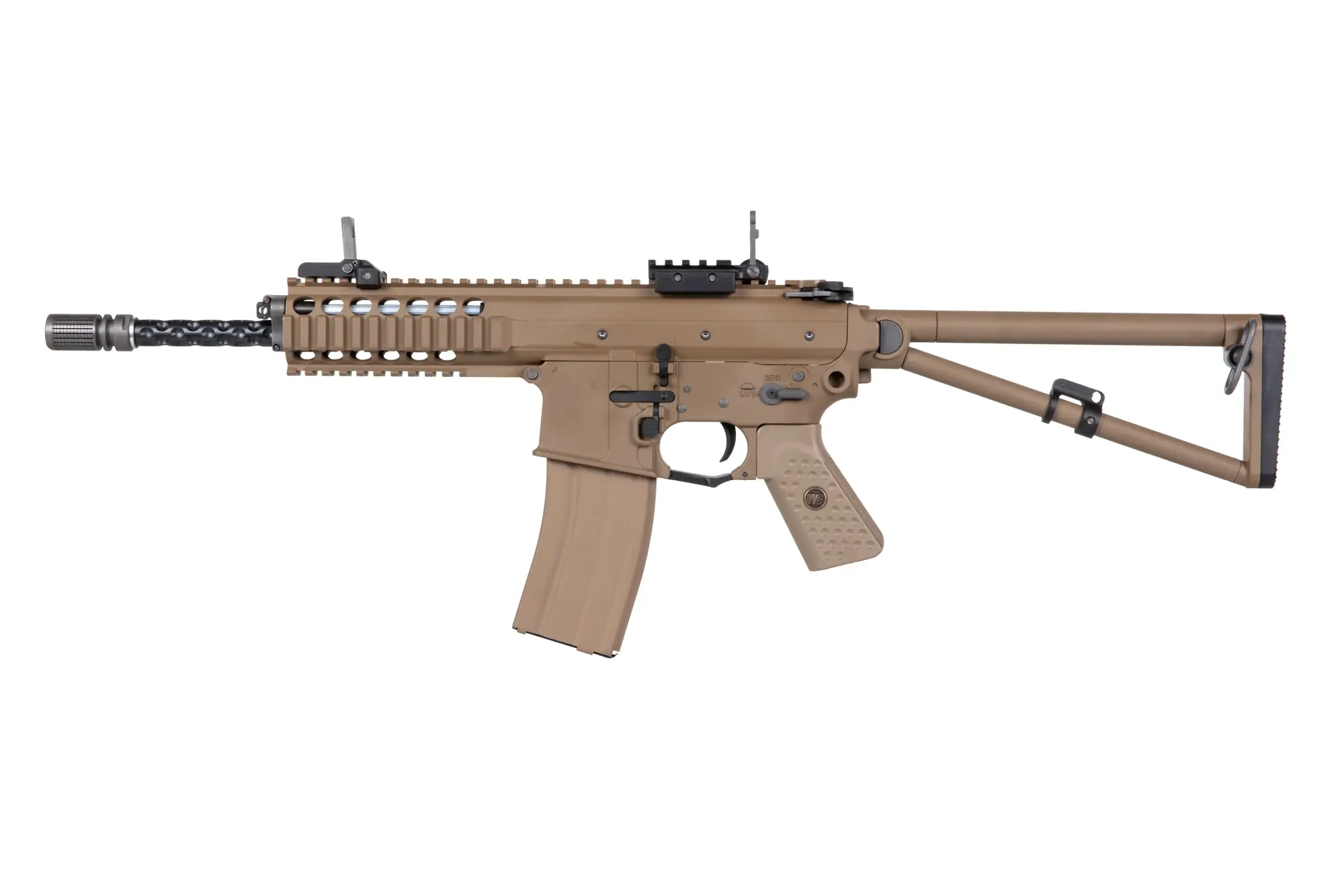 Réplica subfusil WE-PDW GBBR - tan