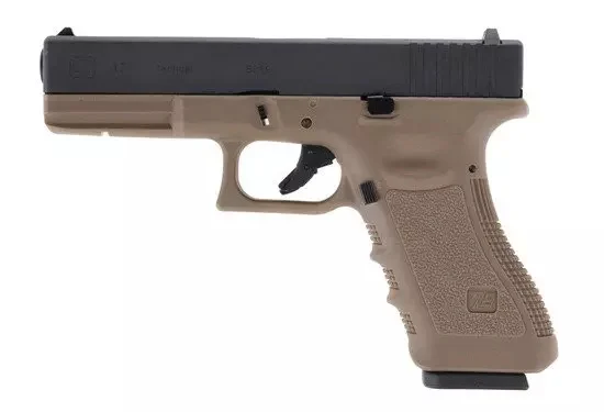 WE-G17 Gen. 3 pistola de airsoft - TAN