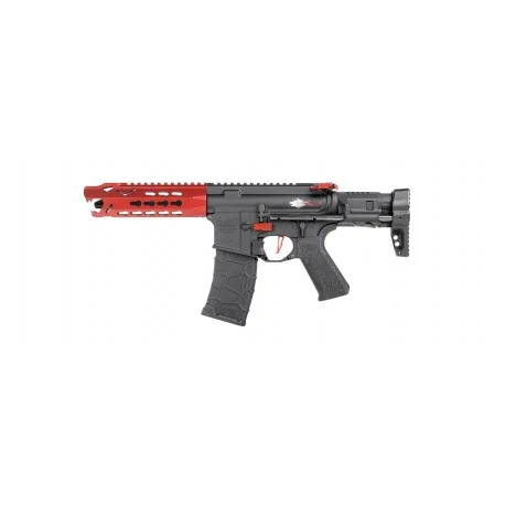 Subfusil Vega Avalon Leopard CQB AEG - 6 mm Rojo VFC