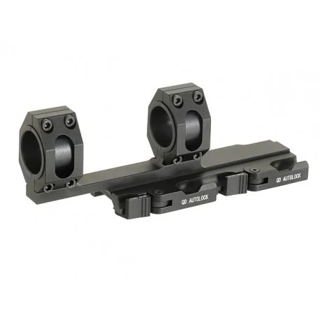 Tactical rail extended mount base QD 25 - 30mm AIM-O